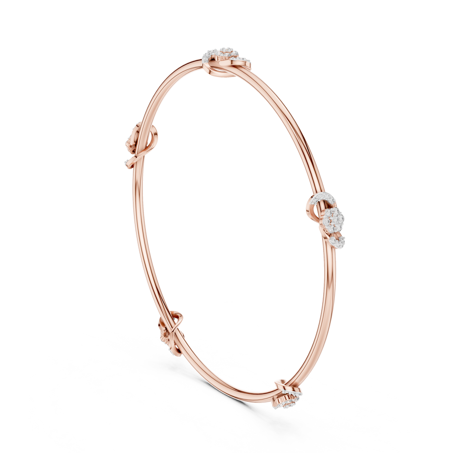 Aureline Dual-Size Diamond Bracelet