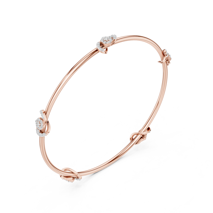 Aureline Dual-Size Diamond Bracelet