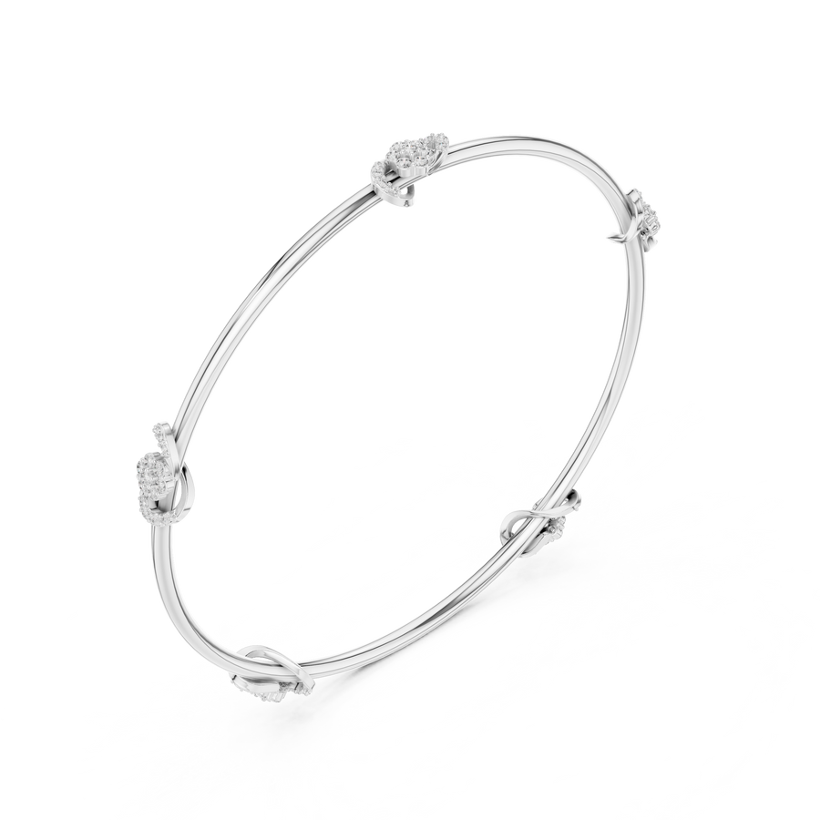 Aureline Dual-Size Diamond Bracelet
