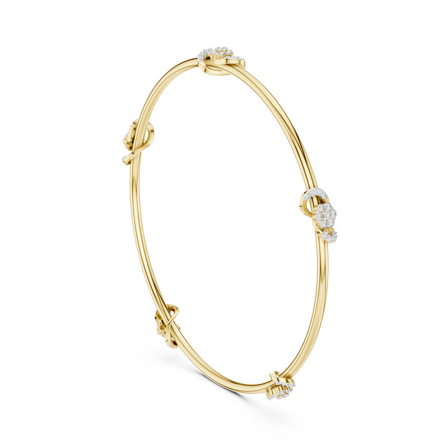 Aureline Dual-Size Diamond Bracelet