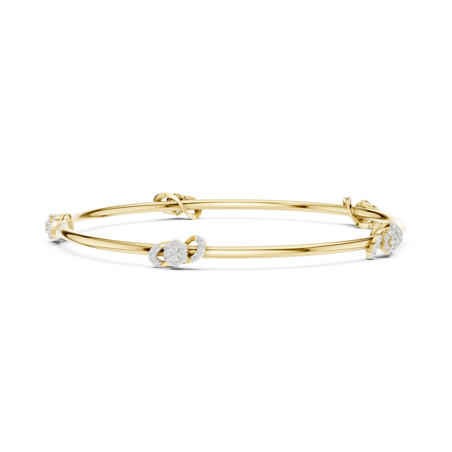 Aureline Dual-Size Diamond Bracelet