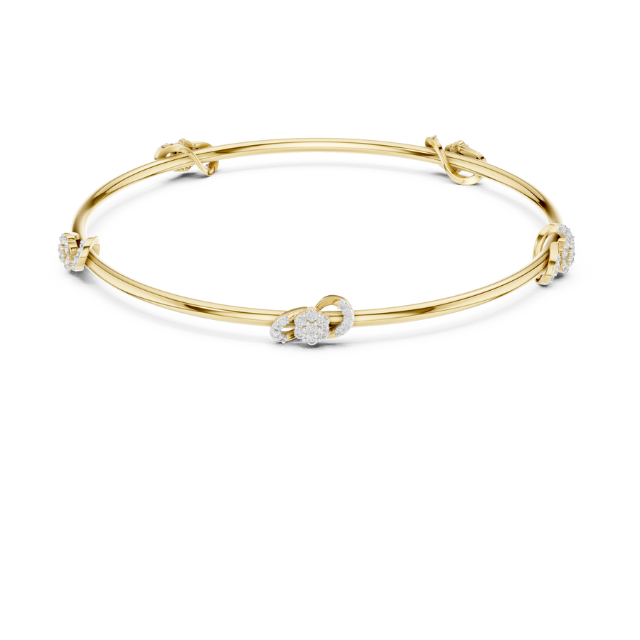 Aureline Dual-Size Diamond Bracelet