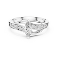 Aurelia Marquise Color Stone  Diamond Ring