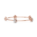 Elowen Floral Trio  Diamond Bracelet