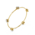 Elowen Floral Trio  Diamond Bracelet