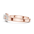 Aurelia Pavé Round  Diamond Ring