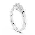 Aurelia Pavé Round  Diamond Ring