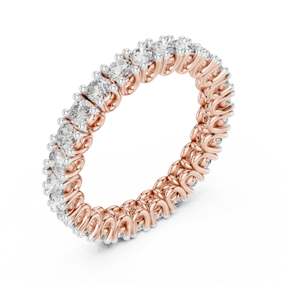 Aurevienne Eternity Round Diamond Ring