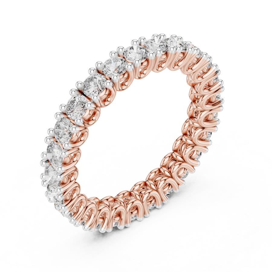 Aurevienne Eternity Round Diamond Ring