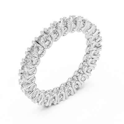 Aurevienne Eternity Round Diamond Ring