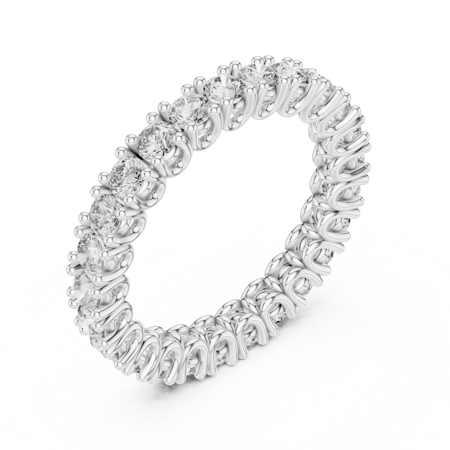 Aurevienne Eternity Round Diamond Ring
