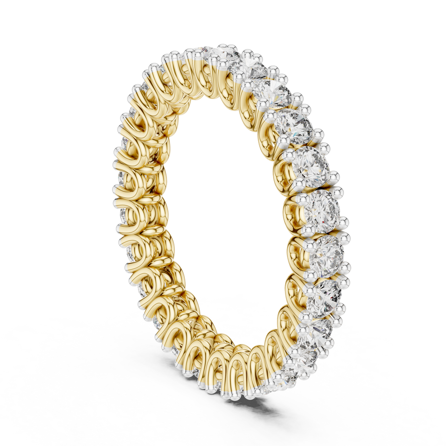 Aurevienne Eternity Round Diamond Ring