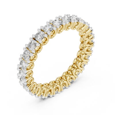 Aurevienne Eternity Round Diamond Ring