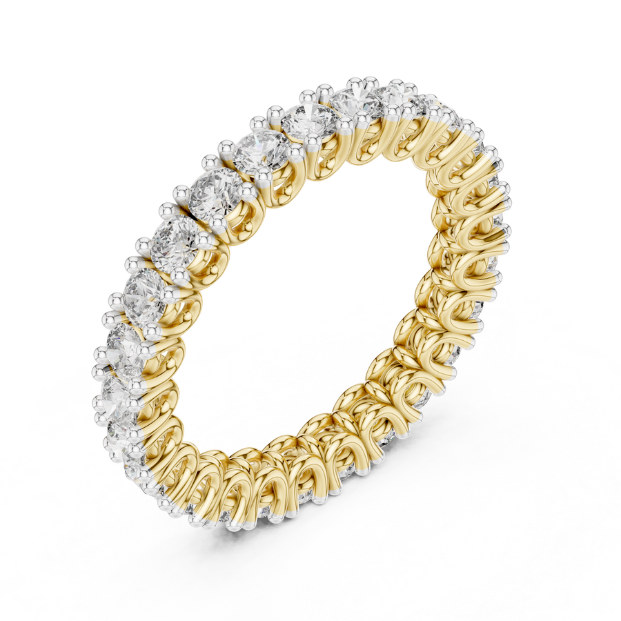 Aurevienne Eternity Round Diamond Ring