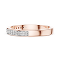Elarienne Petite Pavé Round  Diamond Ring