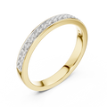 Elarienne Petite Pavé Round  Diamond Ring