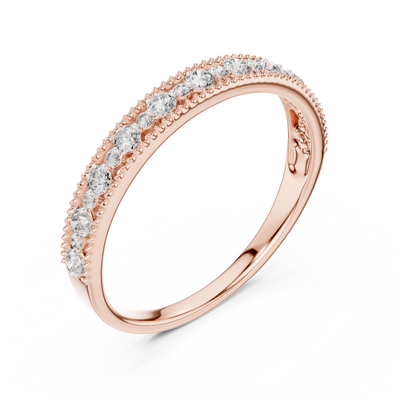 Avelisse Twin-Size Round  Diamond Ring