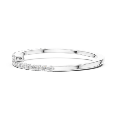 Elavienne Petite U-Cut Diamond Ring