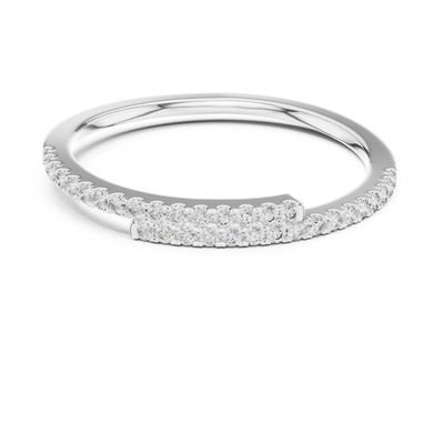 Elavienne Petite U-Cut Diamond Ring