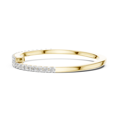 Elavienne Petite U-Cut Diamond Ring