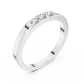 Cyravienne Triple U-Cut  Diamond Ring