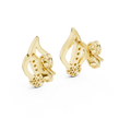 Virellienne Flame Teardrop Diamond Earrings