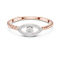 Valerienne Twisted Halo  Diamond Ring