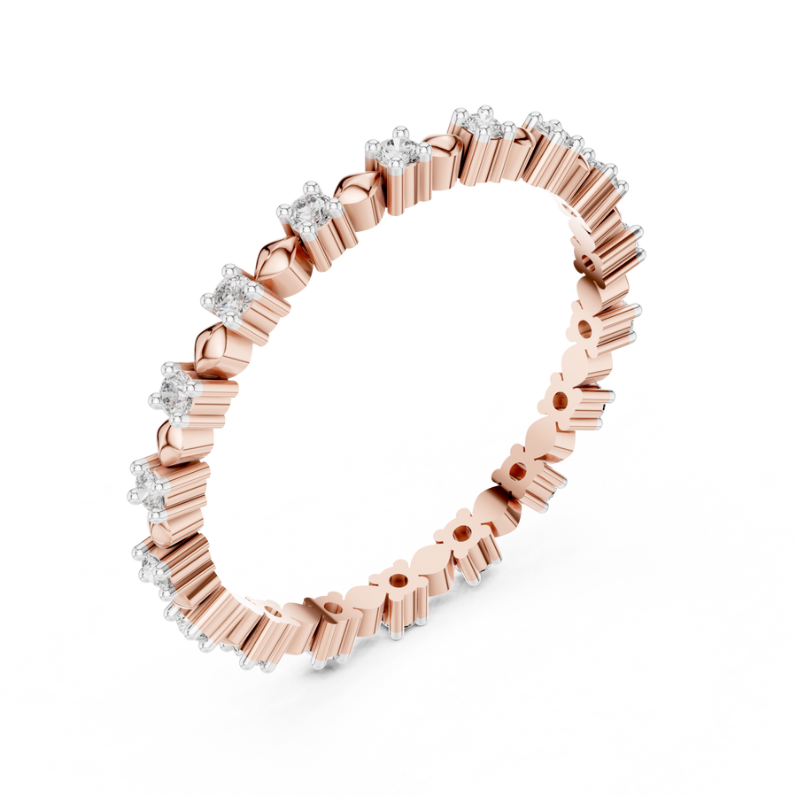 Averienne Classic Full-Circle  Diamond Ring