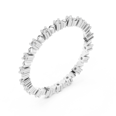 Averienne Classic Full-Circle  Diamond Ring