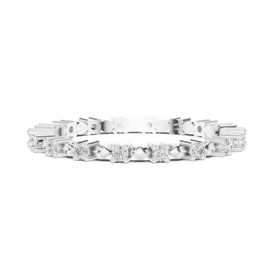 Averienne Classic Full-Circle  Diamond Ring