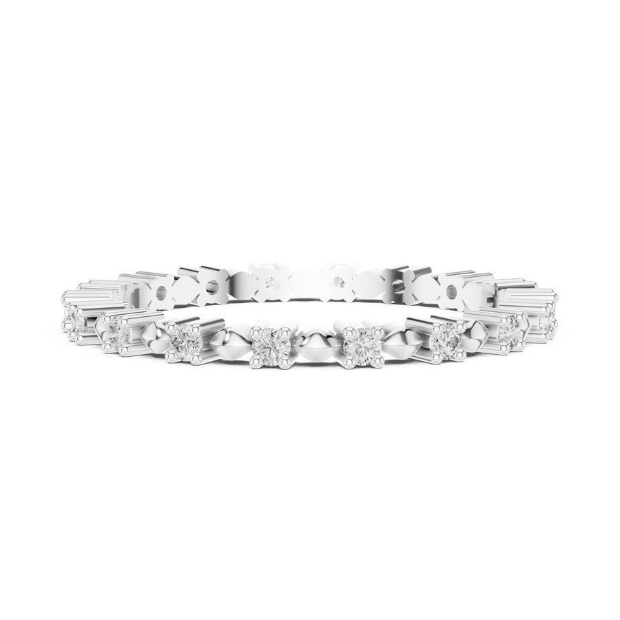 Averienne Classic Full-Circle  Diamond Ring