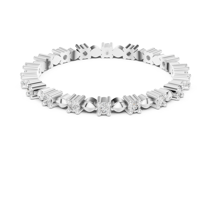 Averienne Classic Full-Circle  Diamond Ring