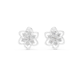 Seravienne Floral Cluster  Diamond Earrings