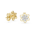 Seravienne Floral Cluster  Diamond Earrings