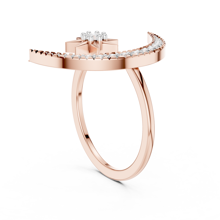 Valerienne Celestial Star  Diamond Ring