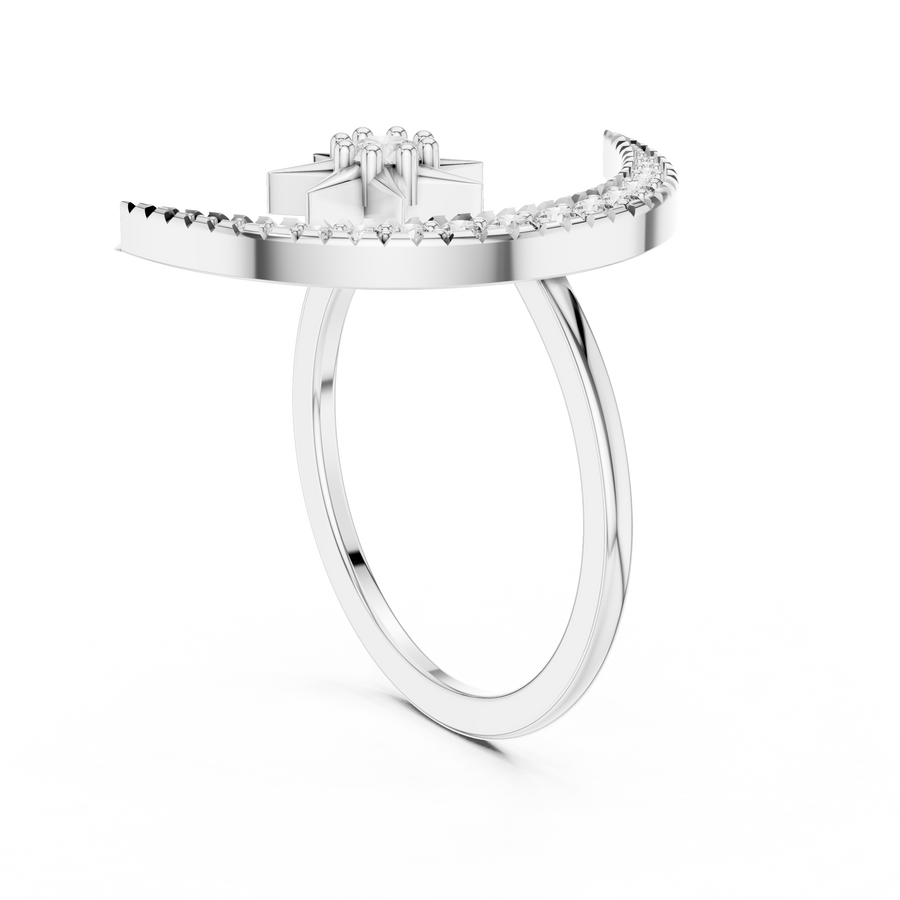 Valerienne Celestial Star  Diamond Ring