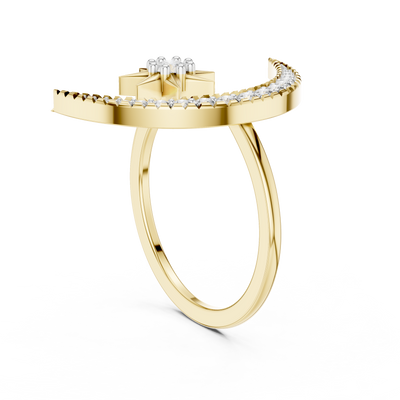 Valerienne Celestial Star  Diamond Ring