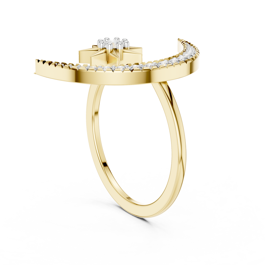 Valerienne Celestial Star  Diamond Ring