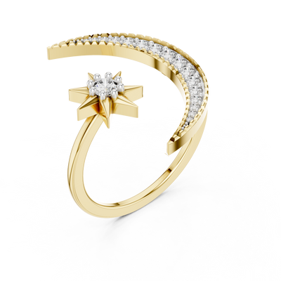 Valerienne Celestial Star  Diamond Ring