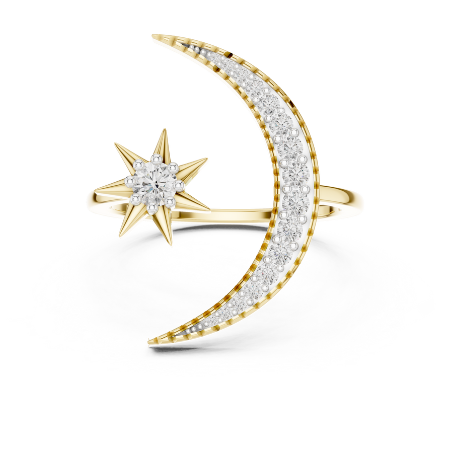 Valerienne Celestial Star  Diamond Ring