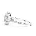 Lysavienne Grand Solitaire Halo  Diamond Ring