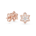 Virellienne Bloom Cluster Diamond Earrings