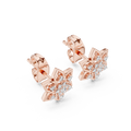 Virellienne Bloom Cluster Diamond Earrings