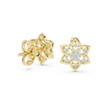 Virellienne Bloom Cluster Diamond Earrings