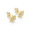 Virellienne Bloom Cluster Diamond Earrings