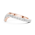 Valerienne Chevron Pavé Diamond Ring