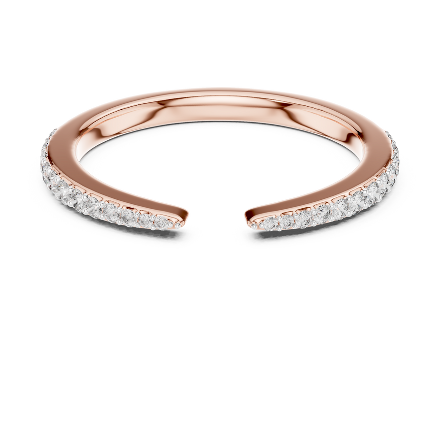 Seravienne Graduated  Pavé  Diamond Ring