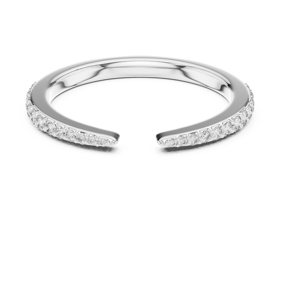 Seravienne Graduated  Pavé  Diamond Ring