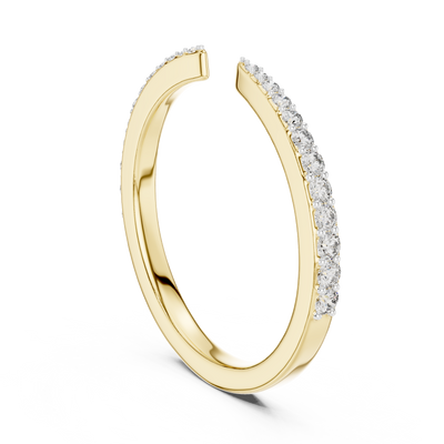 Seravienne Graduated  Pavé  Diamond Ring