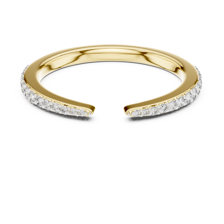 Seravienne Graduated  Pavé  Diamond Ring